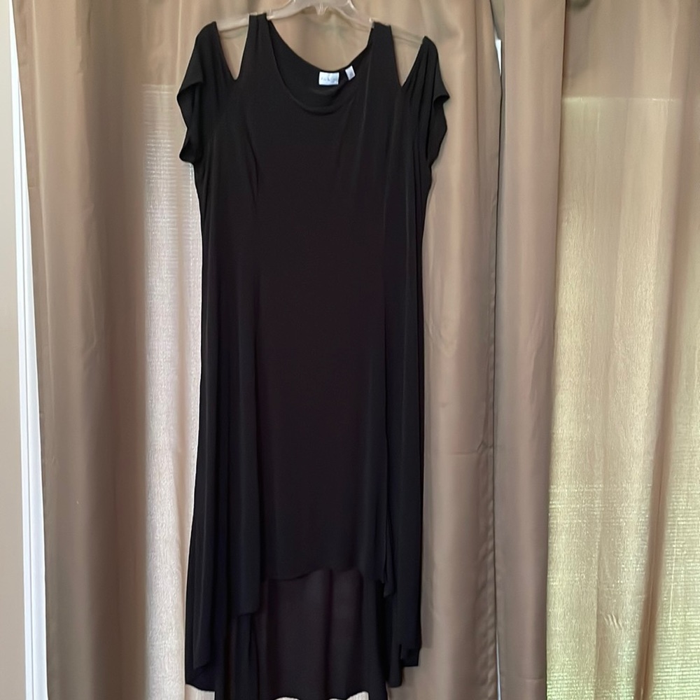 Kim Rogers Cold Shoulder Maxi Dress